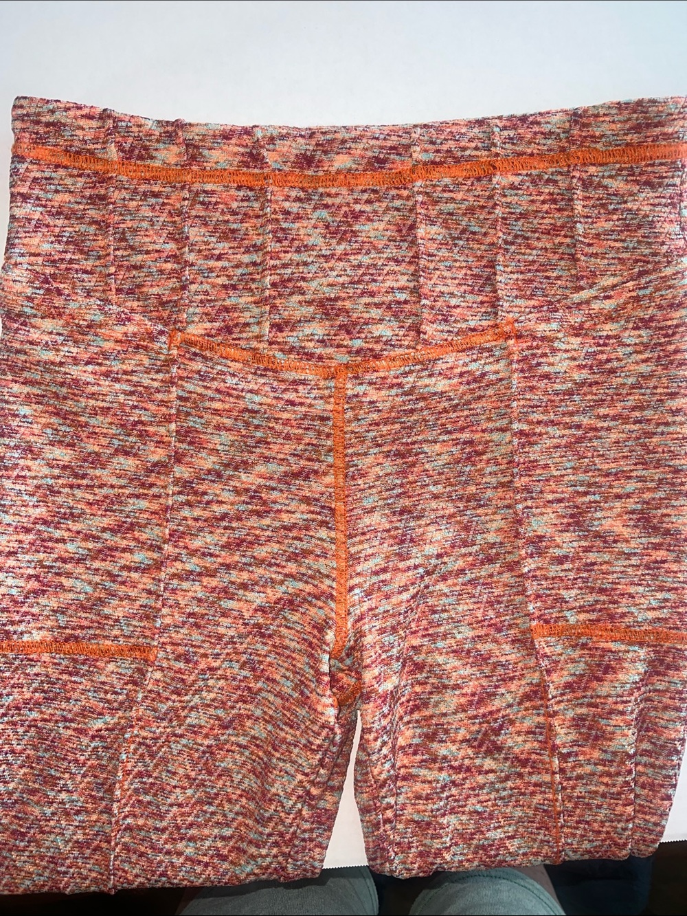🆕 Free People Movement On it Flare Leggings Coral Pink Small Boho - Picture 7 of 16